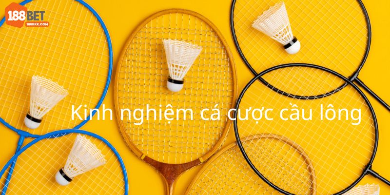 Chia sẻ kinh nghiệm cá cược cầu lông từ cao thủ